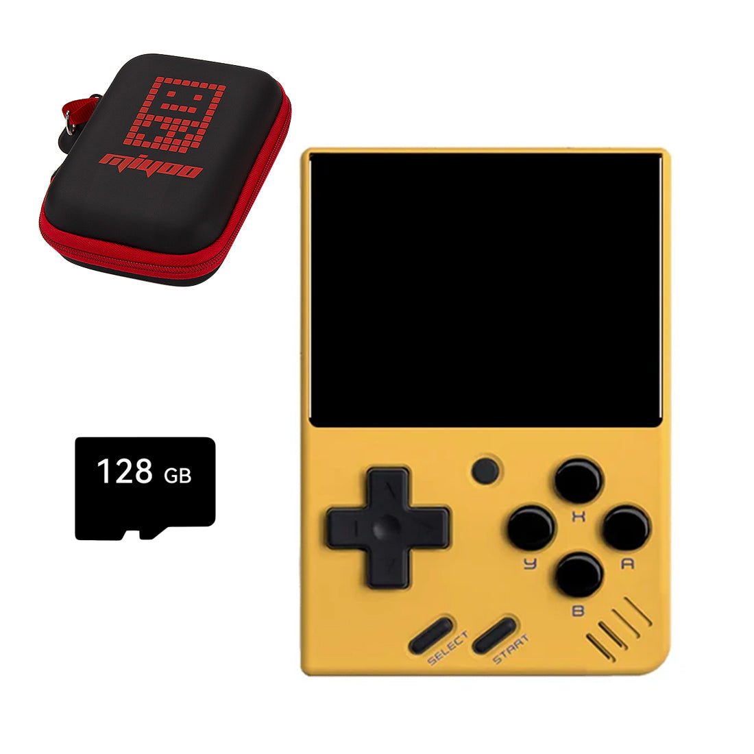 Handheld Game Console Miyoo Mini V4 with 2.8-Inch IPS, 750x560 resolution, 64GB stock-system card Options, 2000mAh Battery, Onion OS