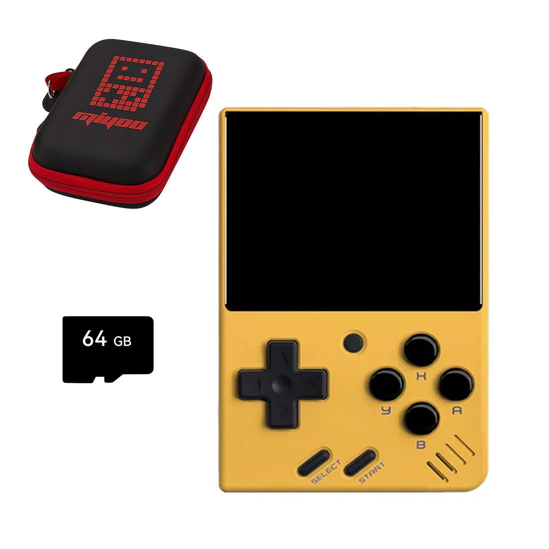 Handheld Game Console Miyoo Mini V4 with 2.8-Inch IPS, 750x560 resolution, 64GB stock-system card Options, 2000mAh Battery, Onion OS