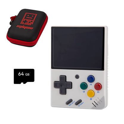 Handheld Game Console Miyoo Mini V4 with 2.8-Inch IPS, 750x560 resolution, 64GB stock-system card Options, 2000mAh Battery, Onion OS