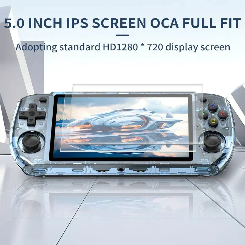Handheld Game Console Powkiddy RGB10MAX3 with 5-inch IPS 1280x720, 16GB+64GB or 16GB+128GB Options