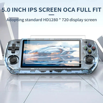 Handheld Game Console Powkiddy RGB10MAX3 with 5-inch IPS 1280x720, 16GB+64GB or 16GB+128GB Options