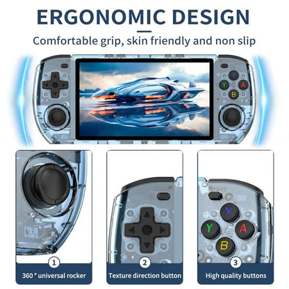 Handheld Game Console Powkiddy RGB10MAX3 with 5-inch IPS 1280x720, 16GB+64GB or 16GB+128GB Options