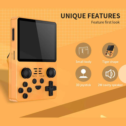 Open Source Retro Handheld Game Console Powkiddy RGB20S 3.5 Inch IPS 640x480 RK3326 ArkOS Linux Dual TF 256GB Portable Classic Emulator Gaming Device