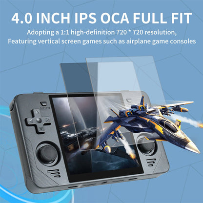 Handheld Game Console Powkiddy RGB30 with 4-Inch IPS OCA fully laminated, 720x720 (1:1 square), 16GB+64GB or 16GB+128GB Options