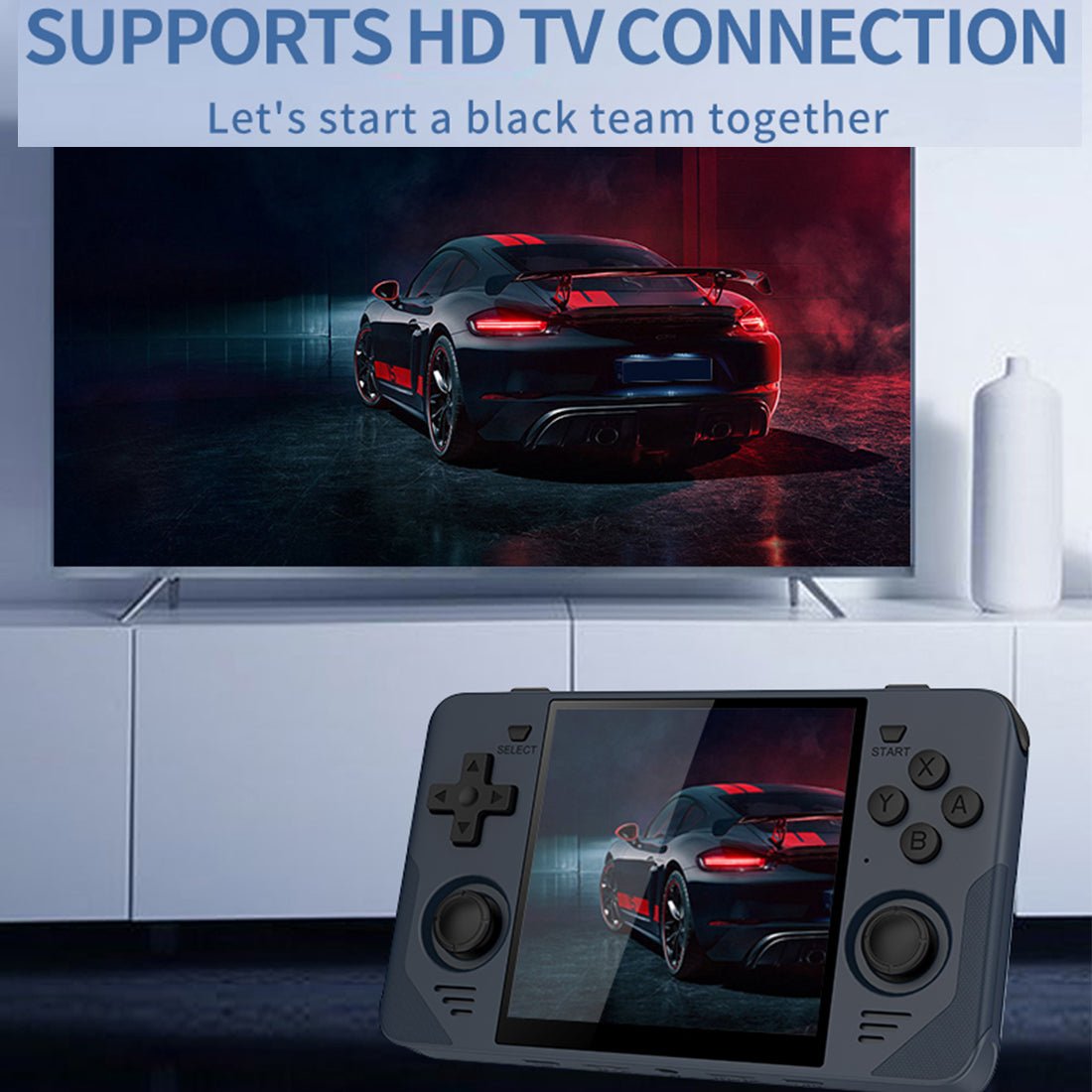 Handheld Game Console Powkiddy RGB30 with 4-Inch IPS OCA fully laminated, 720x720 (1:1 square), 16GB+64GB or 16GB+128GB Options