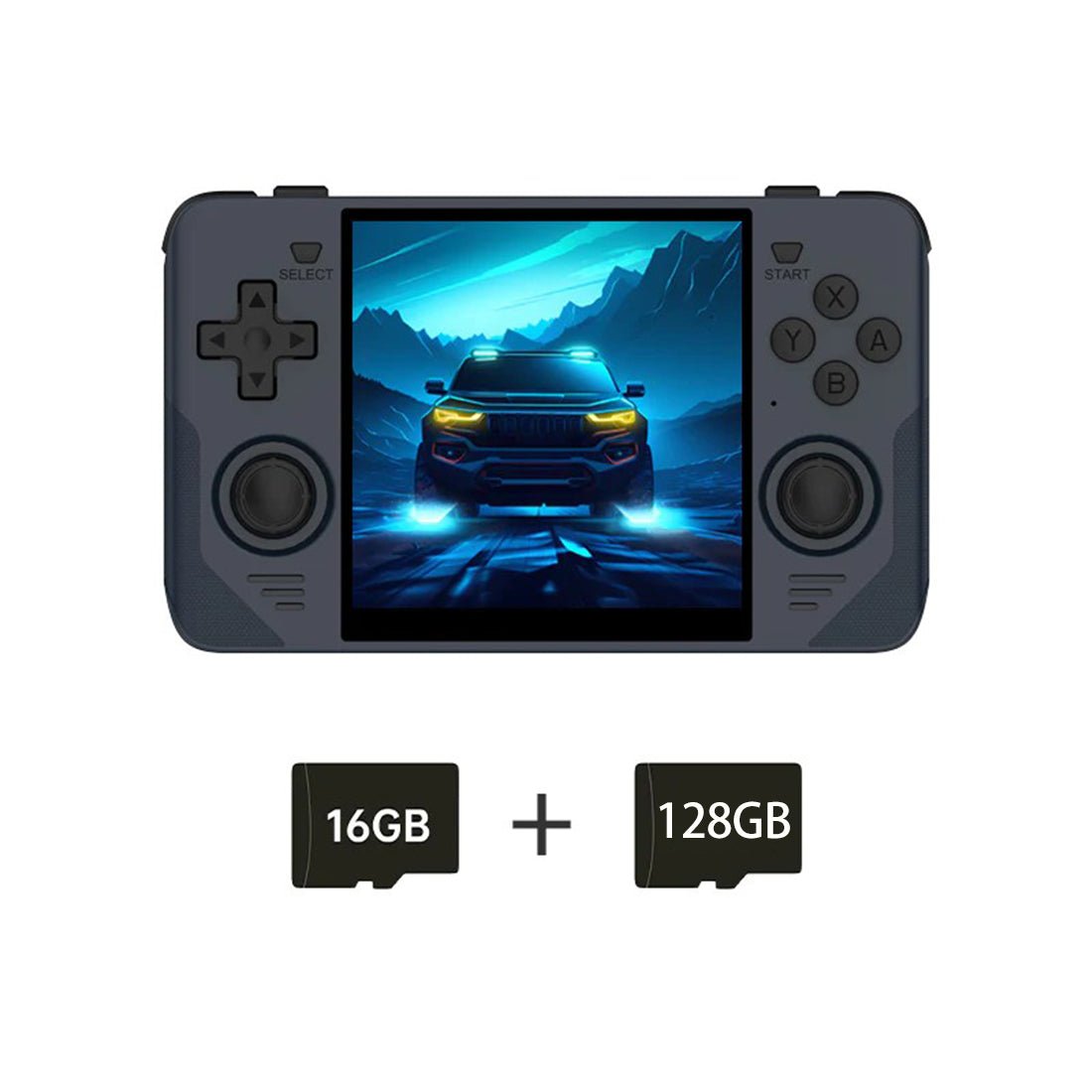 Handheld Game Console Powkiddy RGB30 with 4-Inch IPS OCA fully laminated, 720x720 (1:1 square), 16GB+64GB or 16GB+128GB Options