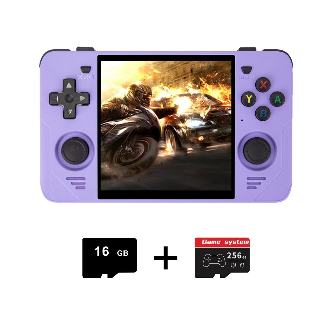 Handheld Game Console Powkiddy RGB30 with 4-Inch IPS OCA fully laminated, 720x720 (1:1 square), 16GB+64GB or 16GB+128GB Options