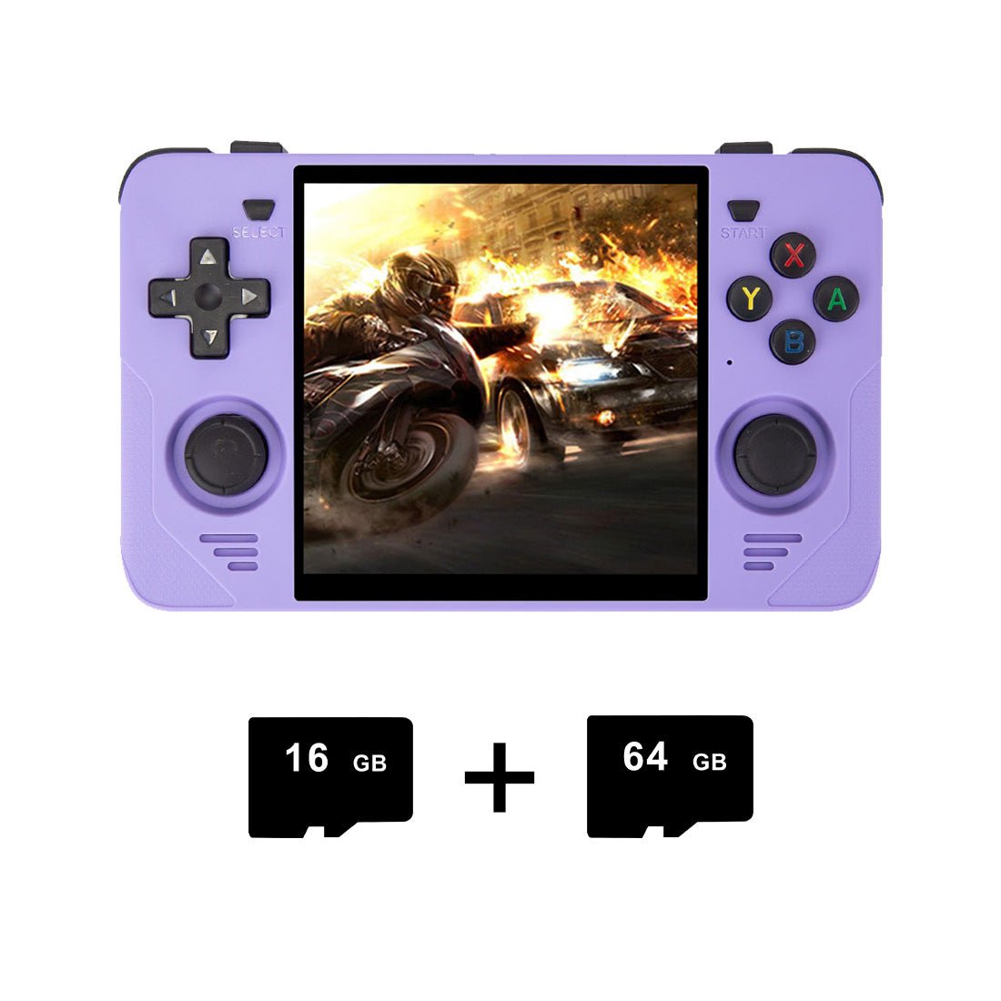 Handheld Game Console Powkiddy RGB30 with 4-Inch IPS OCA fully laminated, 720x720 (1:1 square), 16GB+64GB or 16GB+128GB Options