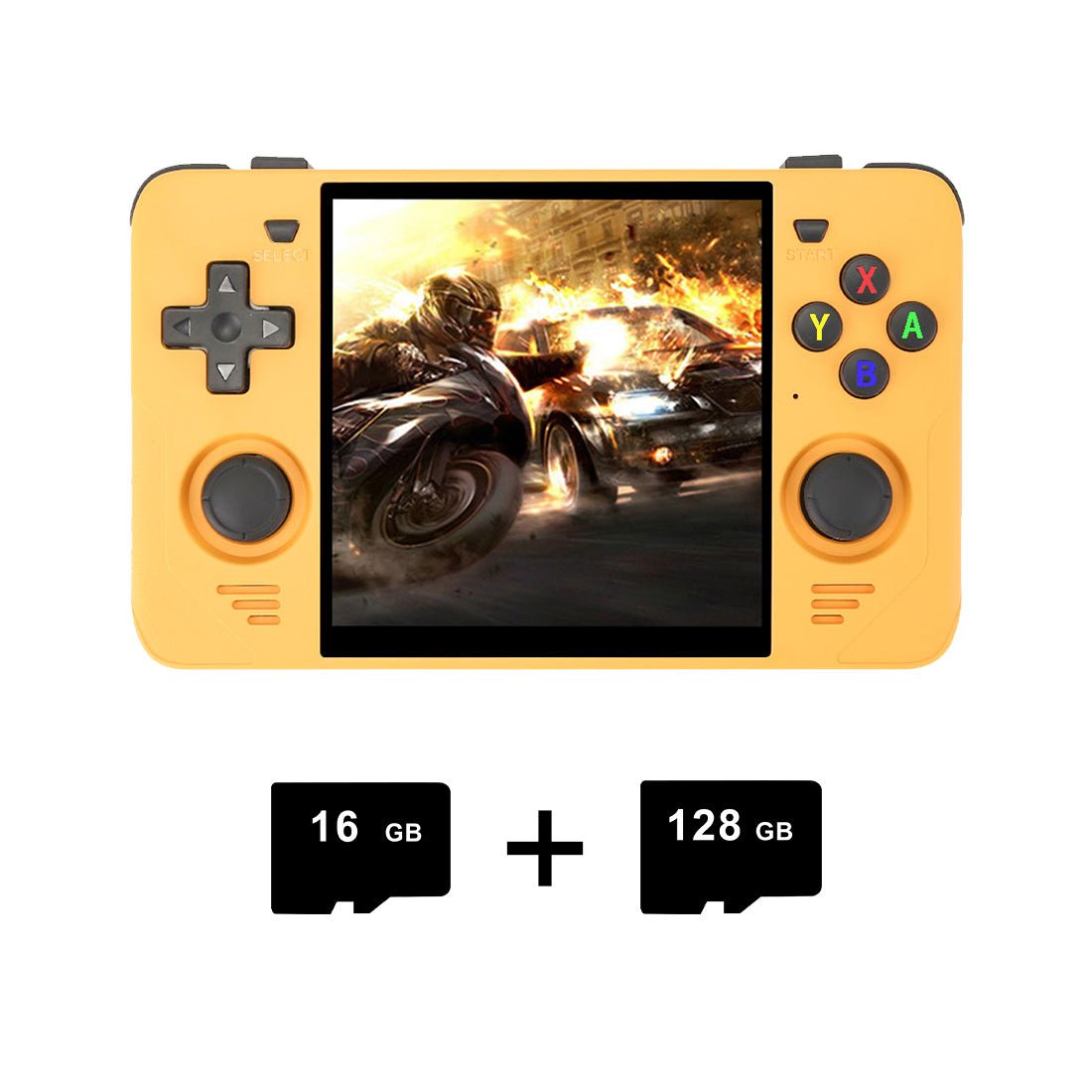Handheld Game Console Powkiddy RGB30 with 4-Inch IPS OCA fully laminated, 720x720 (1:1 square), 16GB+64GB or 16GB+128GB Options