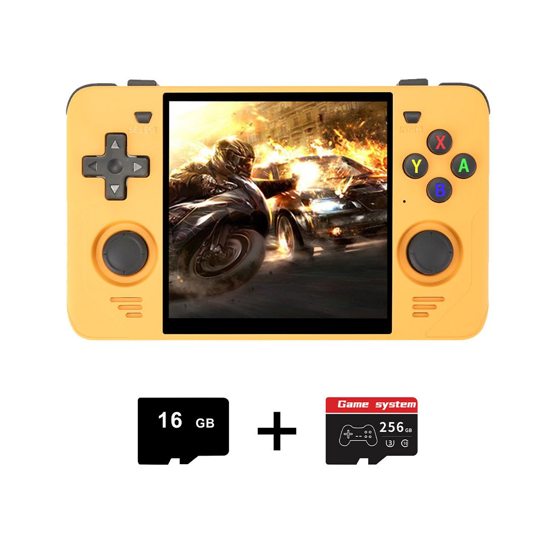 Handheld Game Console Powkiddy RGB30 with 4-Inch IPS OCA fully laminated, 720x720 (1:1 square), 16GB+64GB or 16GB+128GB Options