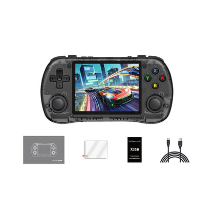 Handheld Game Console Powkiddy X35H with 3.5-Inch IPS full lamination, 640x480, 64GB or 128GB Options, 3000mAh Battery, Linux, HDMI