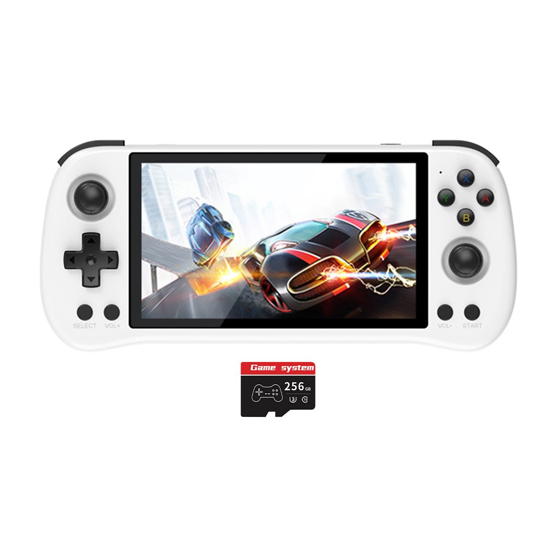 Handheld Game Console Powkiddy X55 with 5.5-Inch IPS RGB, 720x1280 resolution, 16GB+64GB or 16GB+128GB Options, 4000mAh Battery, Linux