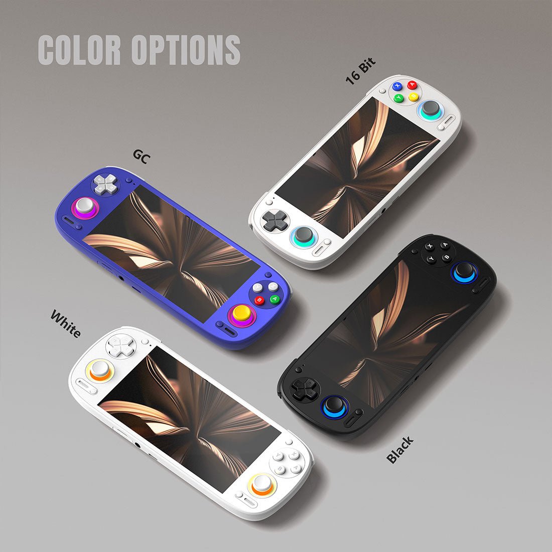 Handheld Game Console Retroid Pocket 5 with 5.5-Inch AMOLED, 1080p @ 60fps, 128GB Options, 5000mAh Battery, Android 13, HDMI via USB-C