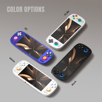 Handheld Game Console Retroid Pocket 5 with 5.5-Inch AMOLED, 1080p @ 60fps, 128GB Options, 5000mAh Battery, Android 13, HDMI via USB-C