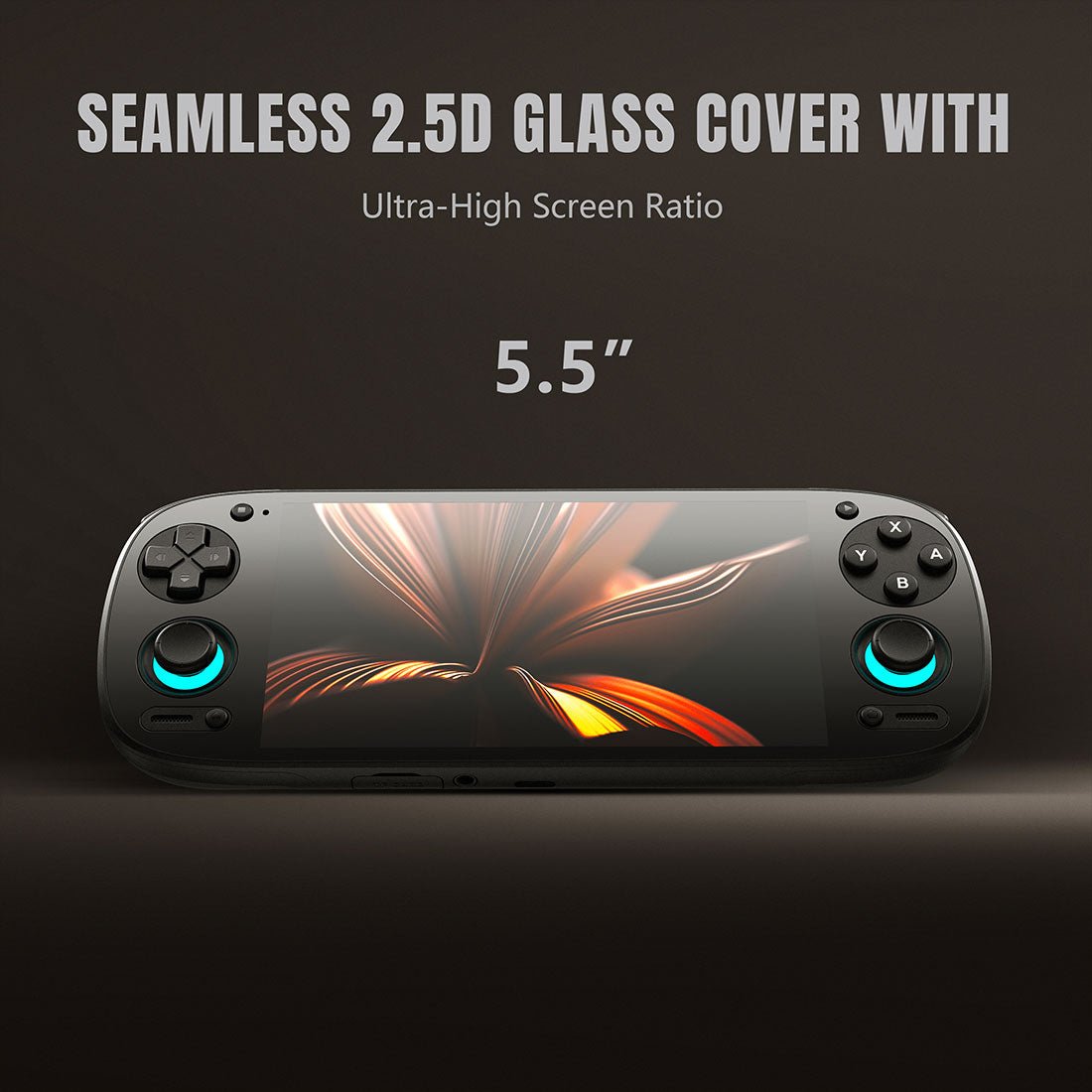 Handheld Game Console Retroid Pocket 5 with 5.5-Inch AMOLED, 1080p @ 60fps, 128GB Options, 5000mAh Battery, Android 13, HDMI via USB-C