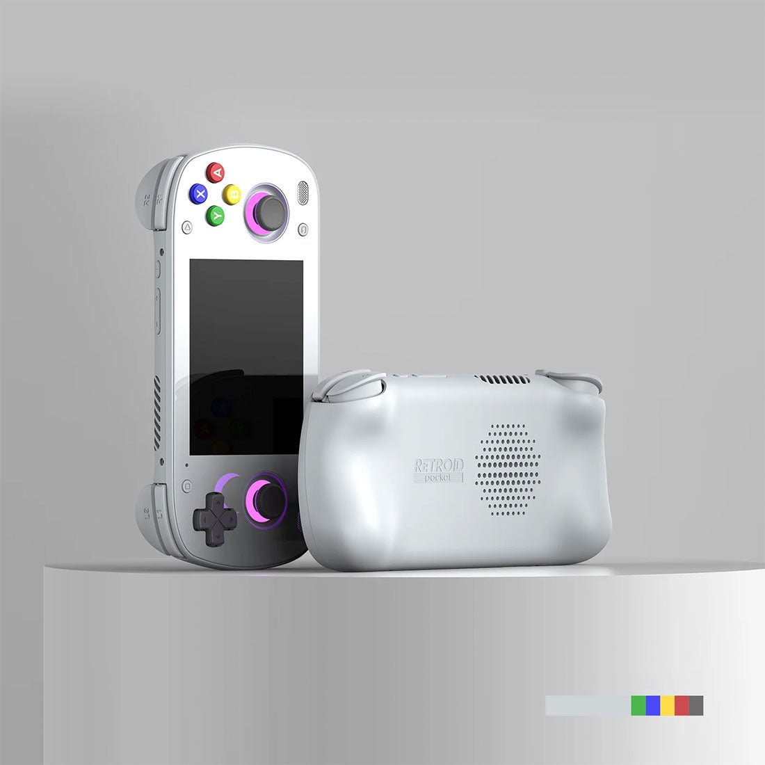 Retroid Pocket MINI Handheld Game Console – 3.7" AMOLED Snapdragon 865 6GB 128GB Android 13 Wi-Fi 6 – Compact Retro Emulation Gaming Handheld for Adults & Teens