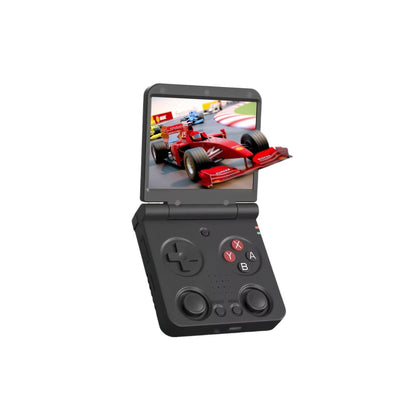 Handheld Game Console Miyoo Flip V2 Clamshell with 3.5-inch IPS, 128GB or 64GB stock-system card Options, 3000mAh Battery, HDMI
