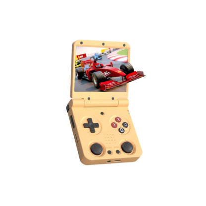Handheld Game Console Miyoo Flip V2 Clamshell with 3.5-inch IPS, 128GB or 64GB stock-system card Options, 3000mAh Battery, HDMI