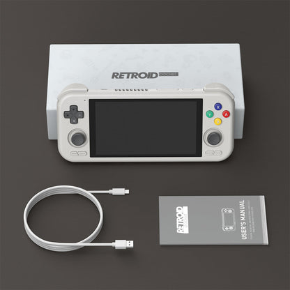 Handheld Game Console Retroid Pocket 4 Pro with 4.7-Inch IPS, 750x1334, 60fps, 500 nits, 128GB Options, 5000mAh Battery, Android 13