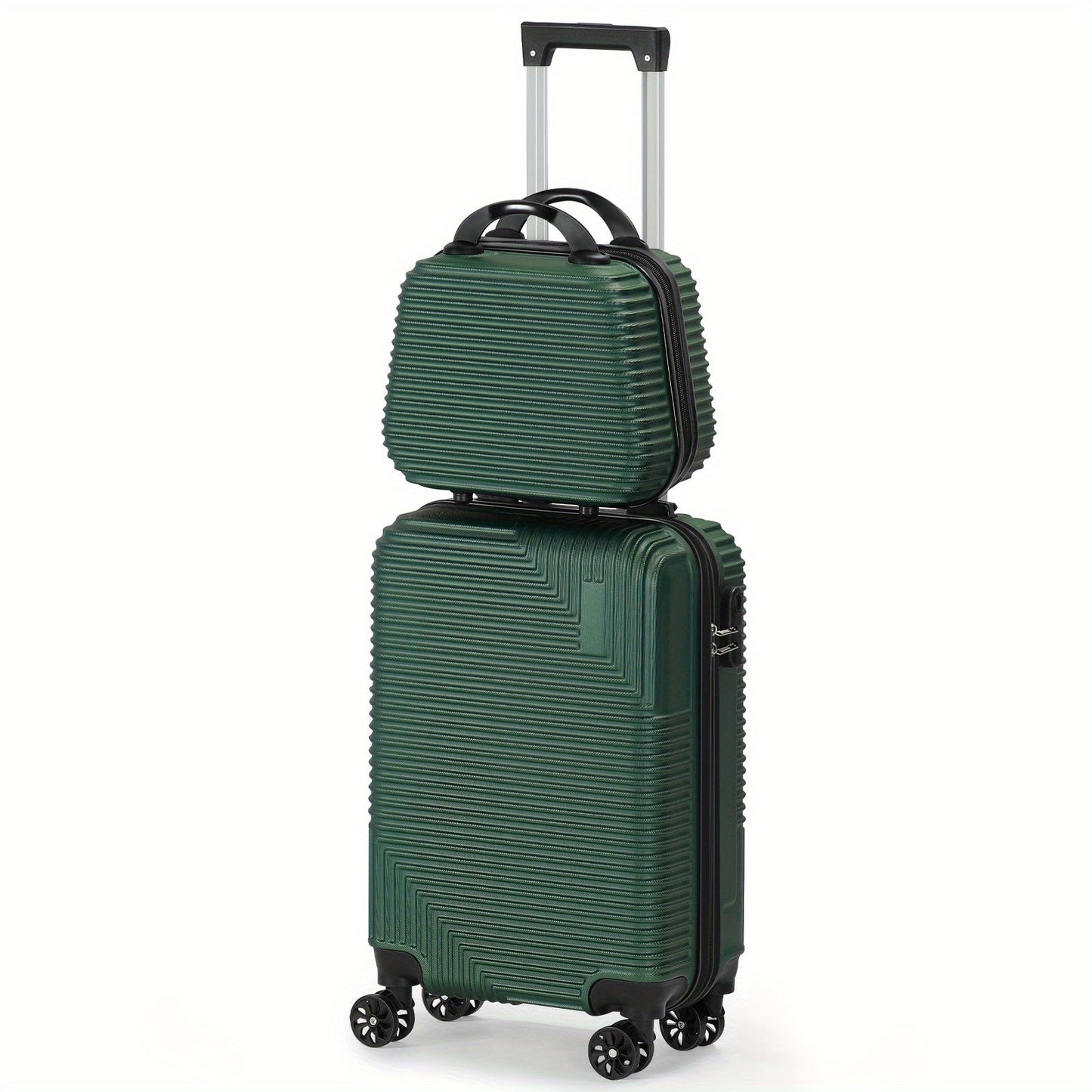 Luggage Set – 2 Piece, 20 Inch, 14 Inch, ABS Hardshell – detail view 20