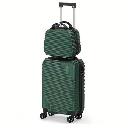 Luggage Set – 2 Piece, 20 Inch, 14 Inch, ABS Hardshell – detail view 20