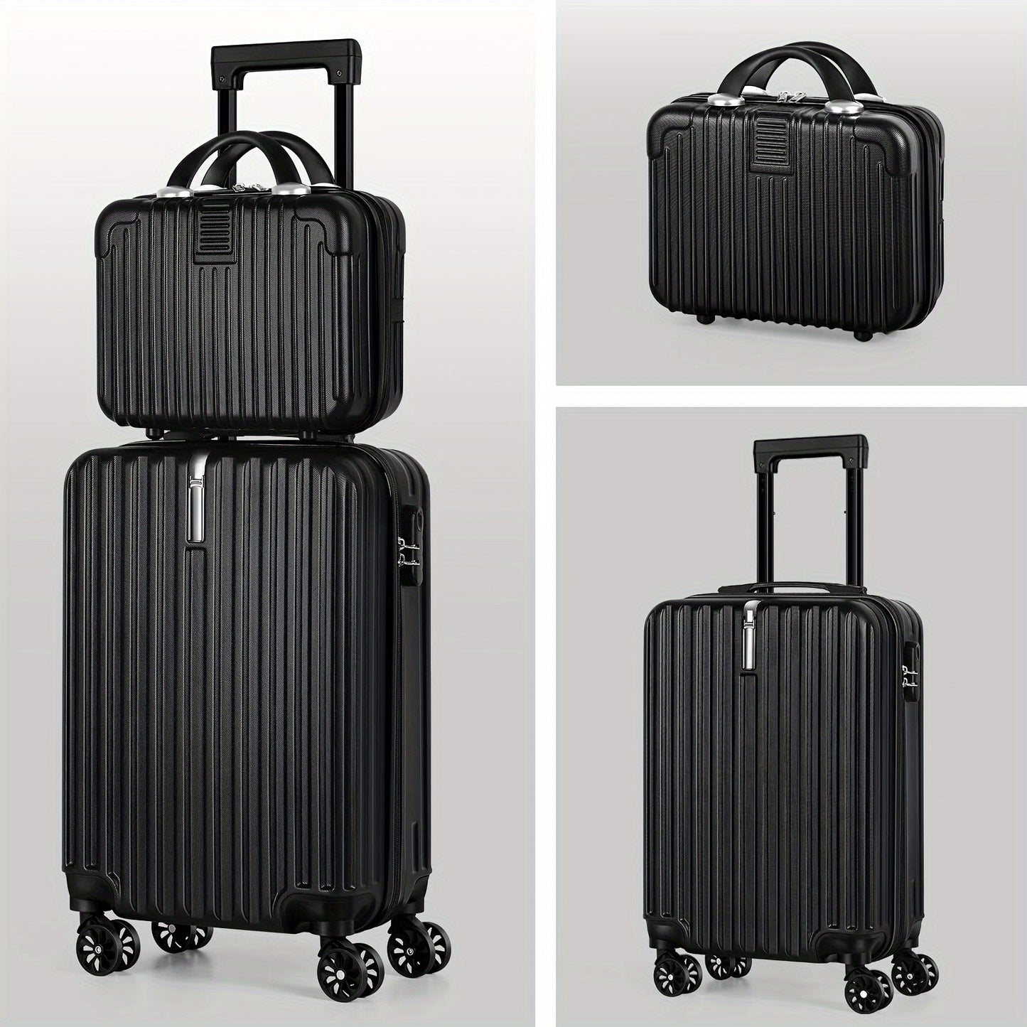 Luggage Set – 2 Piece, 20 Inch, 14 Inch, Combination Lock – detail view 15