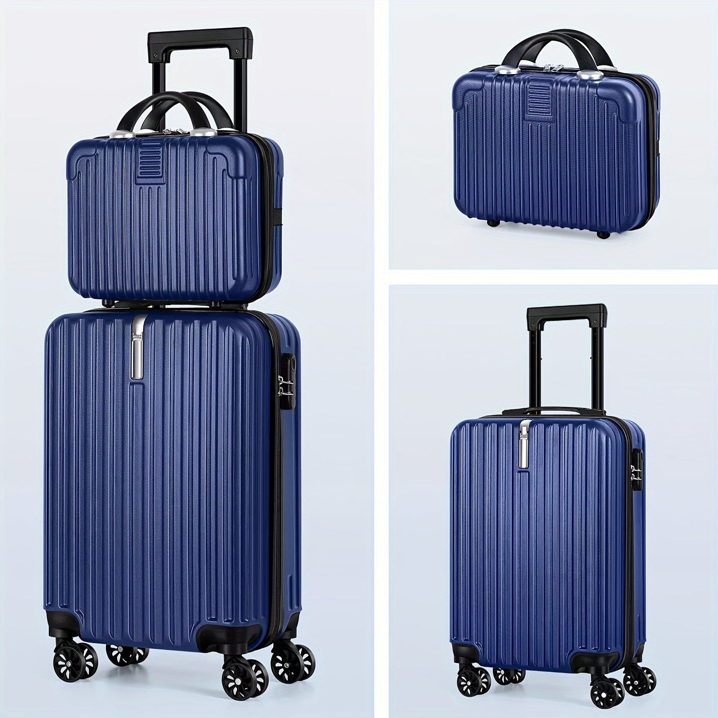 Luggage Set – 2 Piece, 20 Inch, 14 Inch, Combination Lock – detail view 17