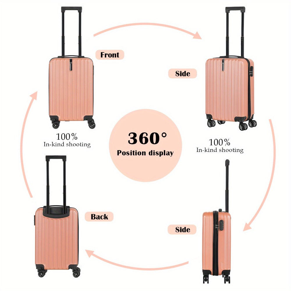 Luggage Set – 2 Piece, 20 Inch, 14 Inch, Combination Lock – detail view 8