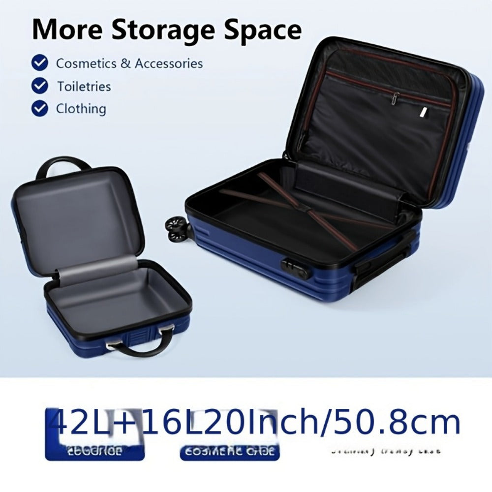 Luggage Set – 2 Piece, 20 Inch, 14 Inch, Spinner Wheels – detail view 12