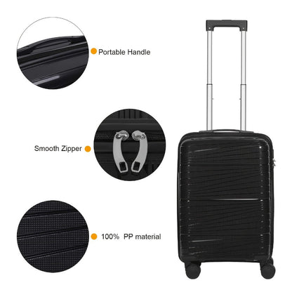 Luggage Set – 2 Piece, 20 Inch, 14 Inch, Spinner Wheels – detail view 37