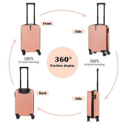 Luggage Set – 2 Piece, 20 Inch, 14 Inch, Spinner Wheels – detail view 6