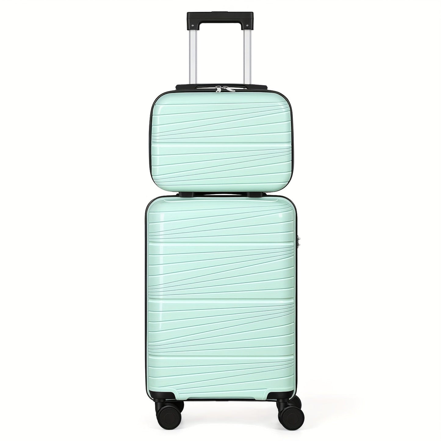 Luggage Set – 2 Piece, 20 Inch, 14 Inch, Spinner Wheels – alternate view