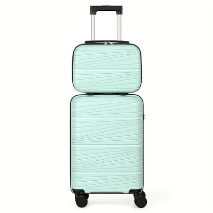 Luggage Set – 2 Piece, 20 Inch, 14 Inch, Spinner Wheels – alternate view