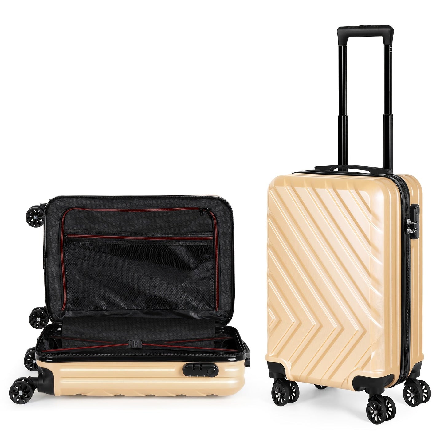 Luggage Set – 2-Piece, 20 Inch, Hardshell, for Travel & Work – detail view 12