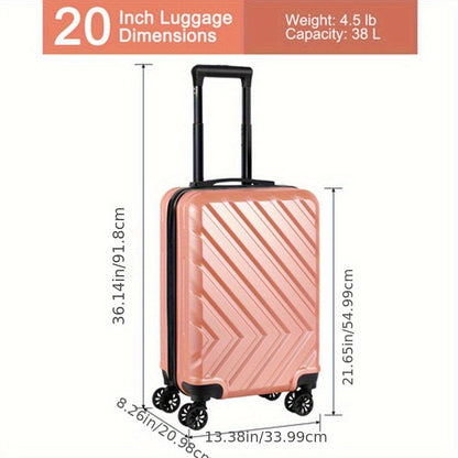 Luggage Set – 2-Piece, 20 Inch, Hardshell, for Travel & Work – detail view 7
