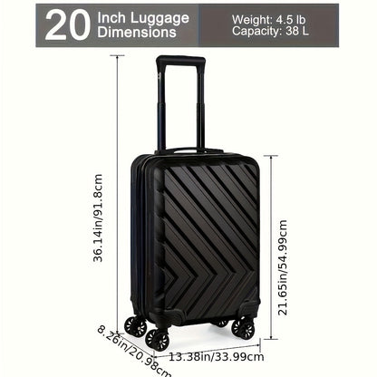 Luggage Set – 2-Piece, 20 Inch, Hardshell, for Travel & Work – detail view 38