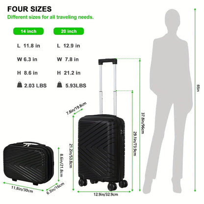 Luggage Set – 2-Piece, 20 Inch, Hardshell, for Travel & Work – detail view 51