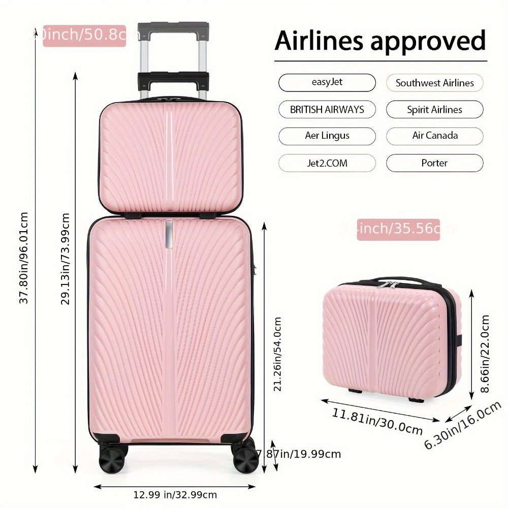 Luggage Set – 2-Piece, 20 Inch, Hardshell, for Travel & Work – detail view 21