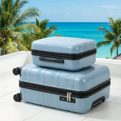Luggage Set – 2 Piece, 20 Inch, 14 Inch, ABS Hardshell – detail view 11