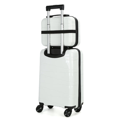 Luggage Set – 2 Piece, 20 Inch, 14 Inch, ABS Hardshell – detail view 6