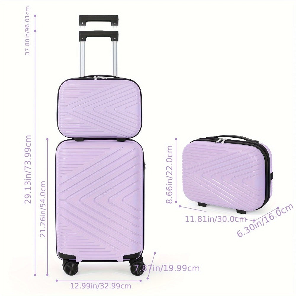 Luggage Set – 2 Piece, Lightweight, for Travel & School – detail view 2