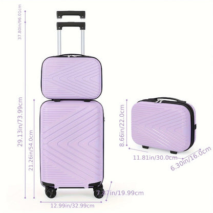 Luggage Set – 2 Piece, Lightweight, for Travel & School – detail view 2