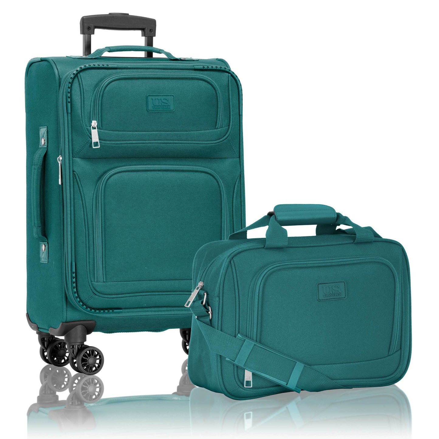 Luggage Set – 2 Piece, Soft Shell, Expandable, Spinner Wheels – detail view 23