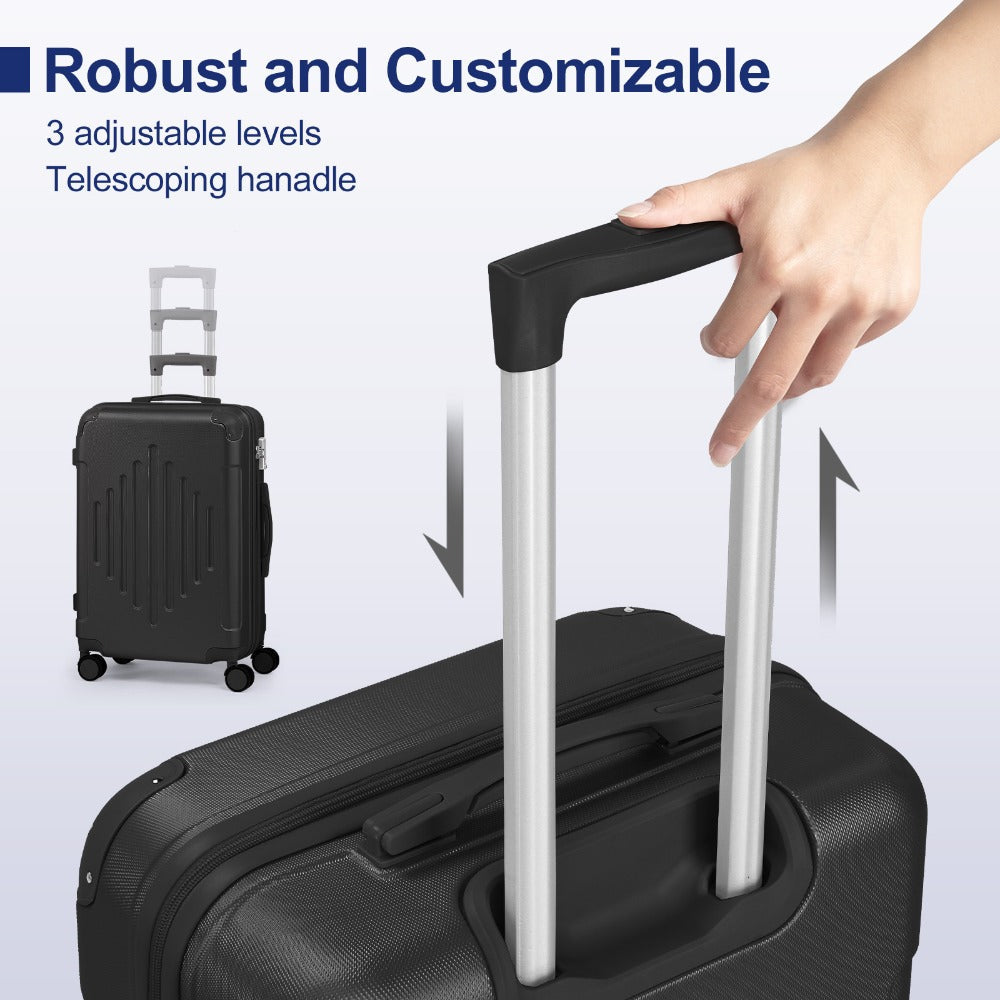Luggage Set – 2-Piece, TSA Lock, Lightweight, for Travel – detail view 9
