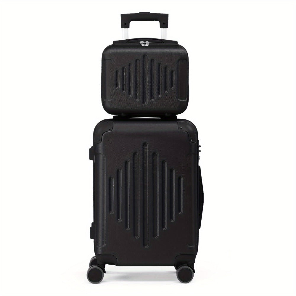 Luggage Set – 2-Piece, TSA Lock, Lightweight, for Travel – front view