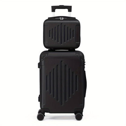 Luggage Set – 2-Piece, TSA Lock, Lightweight, for Travel – front view