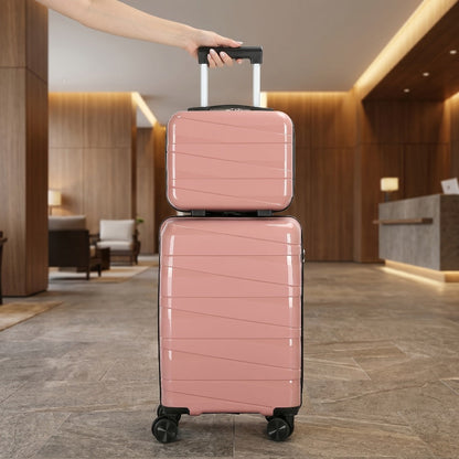 Luggage Set – 20 Inch, 14 Inch, ABS Hardshell, Spinner Wheels – detail view 9