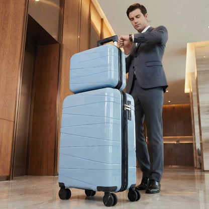 Luggage Set – 20 Inch, 14 Inch, ABS Hardshell, Spinner Wheels – detail view 11