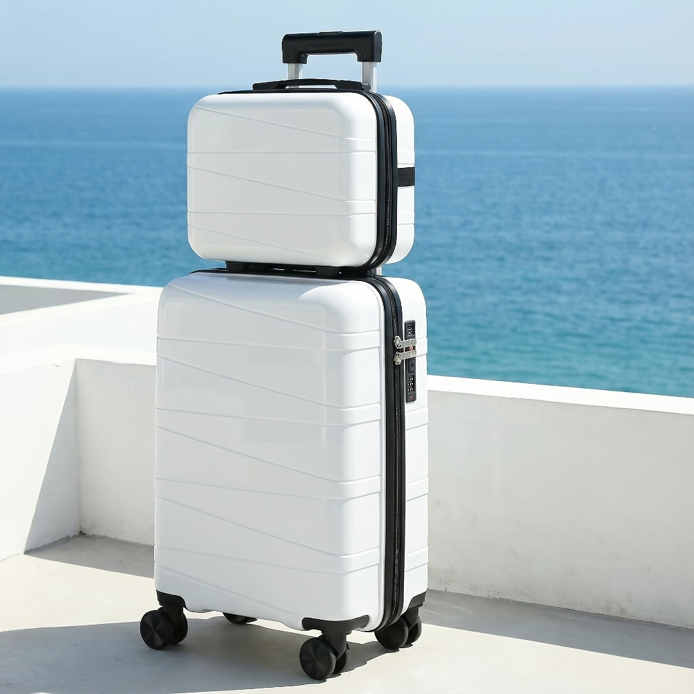 Luggage Set – 20 Inch, 14 Inch, ABS Hardshell, Spinner Wheels – detail view 5