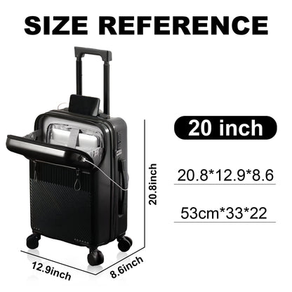 Luggage Set – 20 Inch, Hardshell, USB Charging, TSA Lock – detail view 11